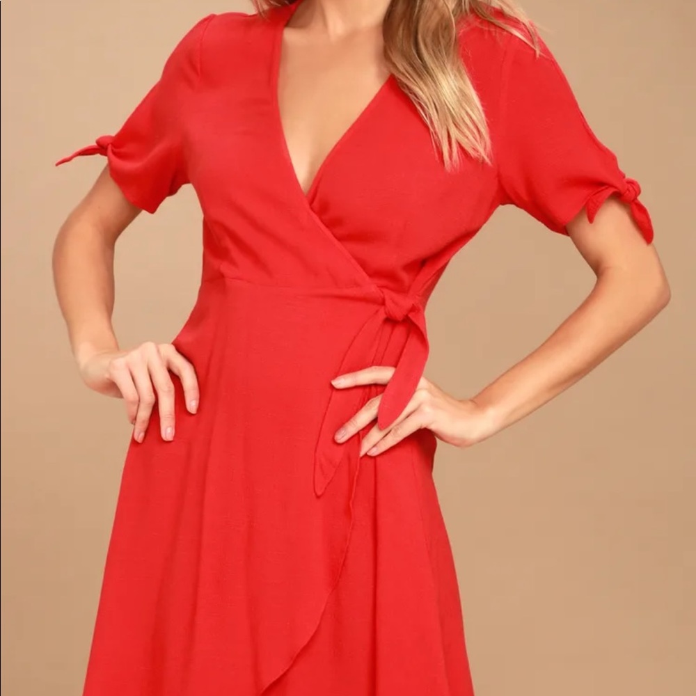 Lulu’s wrap dress